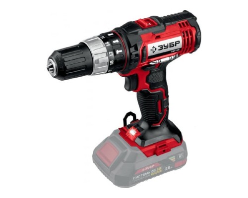 [Дрель, Шуруповерт] ЗУБР [ДШУ-185] ударная дрель-шуруповерт {С1-18, 18 В, 40 Н·м, без АКБ}