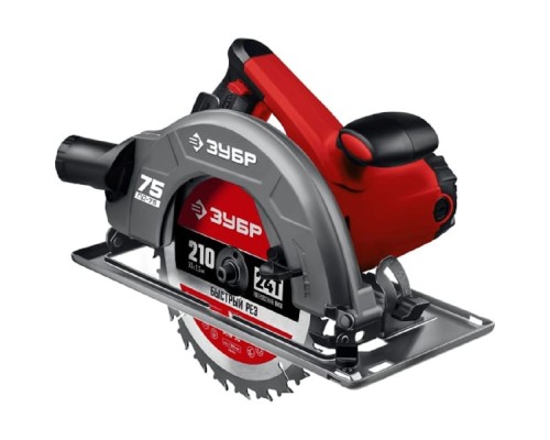 [Пила] ЗУБР циркулярная пила (дисковая) [ПД-75] {d 210 мм, 2000 Вт}