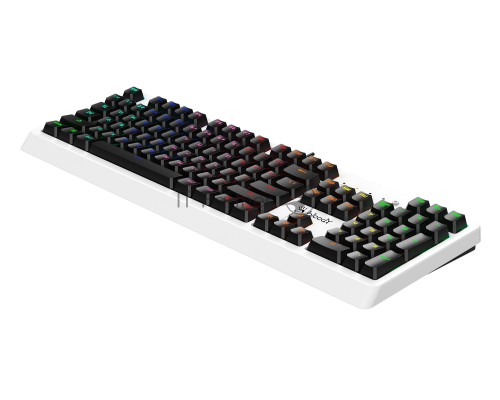 Клавиатура A4Tech Bloody B810RC механическая белый/черный USB for gamer LED