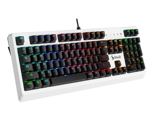 Клавиатура A4Tech Bloody B810RC механическая белый/черный USB for gamer LED