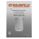 Кухонная вытяжка Maunfeld Box Push 40 черный
