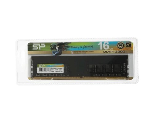 [Модуль памяти] Silicon Power DDR4 DIMM 16GB SP016GBLFU320B02  PC4-25600, 3200MHz OEM/RTL