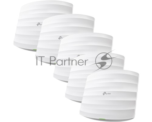 Точка доступа TP-Link EAP245(5-pack) AC1750 10/100/1000BASE-TX
