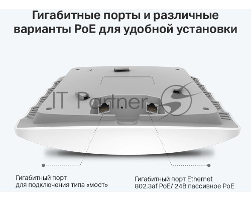 Точка доступа TP-Link EAP245(5-pack) AC1750 10/100/1000BASE-TX
