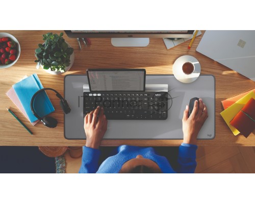 Коврик  для  мыши Logitech Desk Mat Studio Series DARKER ROSE