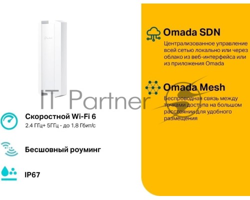 Точка доступа AX1800 Indoor/Outdoor Dual-Band Wi-Fi 6 Access Point