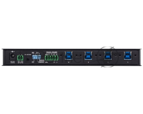 Переключатель ATEN 4 x 4 USB 3.2 Gen 1 Industrial Hub Switch