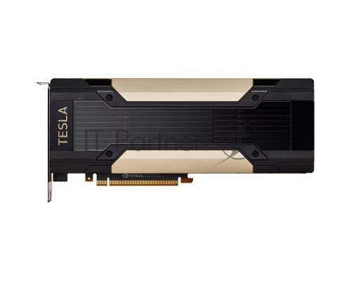Видеокарта NVidia TESLA V100 16Gb CoWoS HBM2 w/ECC, 4096-bit, PCIE 3.0x16, 5120 Cuda Cores, 1x Power adapter (2 x PCIe 8-pit auf single CPU 8-pin)