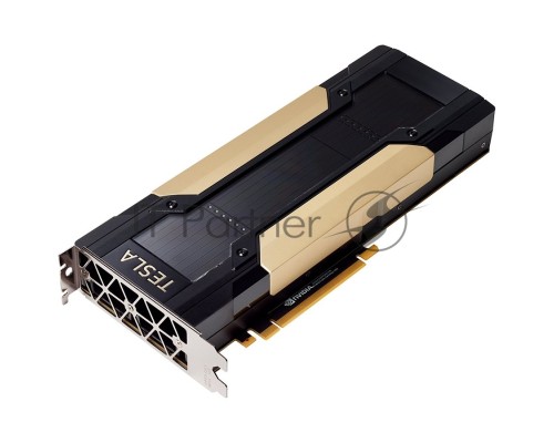 Видеокарта NVidia TESLA V100 16Gb CoWoS HBM2 w/ECC, 4096-bit, PCIE 3.0x16, 5120 Cuda Cores, 1x Power adapter (2 x PCIe 8-pit auf single CPU 8-pin)