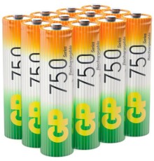 GP ReEnergy 75AAAHC AA, емкость 750 мАч (75AAAHCRGY-2CRCB2) (12шт. в уп-ке)
