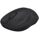 Мышь беспроводная Logitech M221 SILENT черный, 1000 dpi, радиоканал, USB, кнопки - 3