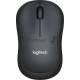 Мышь беспроводная Logitech M221 SILENT черный, 1000 dpi, радиоканал, USB, кнопки - 3