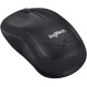 Мышь беспроводная Logitech M221 SILENT черный, 1000 dpi, радиоканал, USB, кнопки - 3