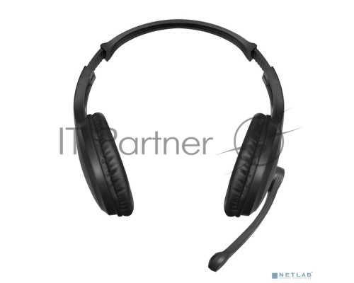 Стереогарнитура ExeGate EX289748RUS Office HS-102S (3,5мм Jack интерфейс, длина кабеля 1,5м)
