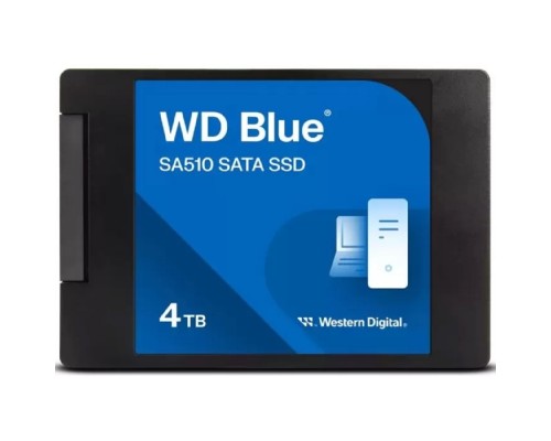 [накопитель] WD SSD Blue SA510 WDS400T3B0A 3D NAND 4ТБ 2,5" SATA-III (TLC) 