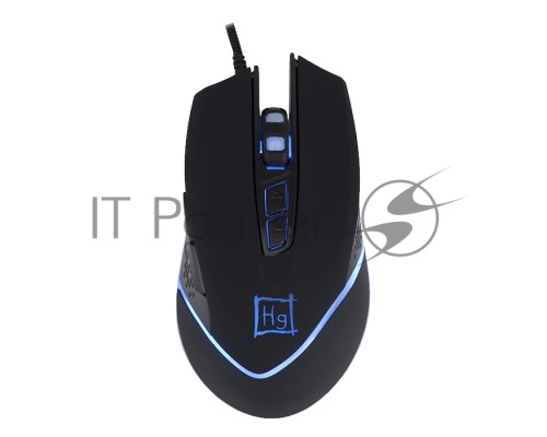 Мышь проводная Harper Gaming Hunter GM-B35 черный, 2400 dpi, USB, кнопки - 7