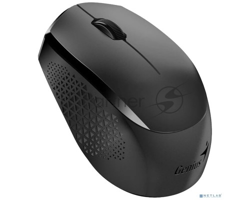 Мышь беспроводная Genius NX-8000S черный, 1600 dpi, радиоканал, USB, кнопки - 3