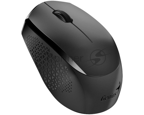 Мышь беспроводная Genius NX-8000S черный, 1600 dpi, радиоканал, USB, кнопки - 3