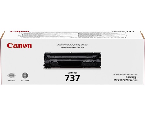 Картридж лазерный Canon 737 9435B002 черный (2400стр.) для Canon i-Sensys MF211/212/216/217/226/229