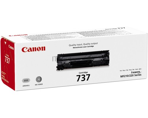 Картридж лазерный Canon 737 9435B002 черный (2400стр.) для Canon i-Sensys MF211/212/216/217/226/229