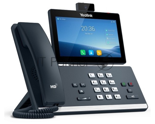 Телефон YEALINK SIP-T58W with camera, видеотерминал, Android, WiFi, Bluetooth, GigE, CAM50, без БП, шт