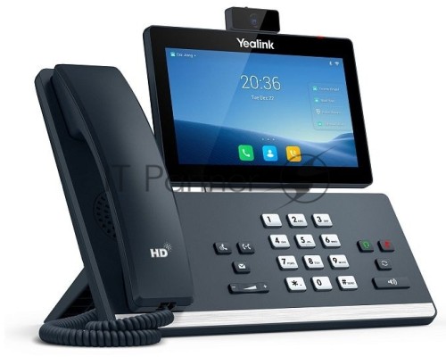 Телефон YEALINK SIP-T58W with camera, видеотерминал, Android, WiFi, Bluetooth, GigE, CAM50, без БП, шт