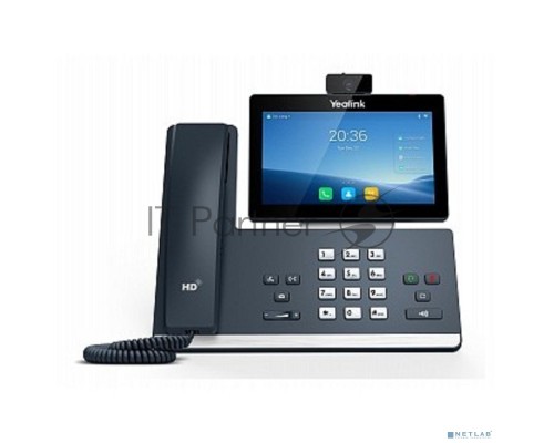 Телефон YEALINK SIP-T58W with camera, видеотерминал, Android, WiFi, Bluetooth, GigE, CAM50, без БП, шт