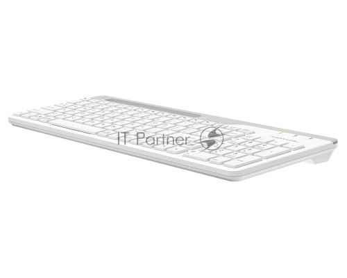 Клавиатура A4Tech Fstyler FK25 белый/серый USB slim