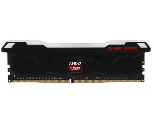 Оперативная память AMD Radeon DDR4 32Gb 3200Mhz Long DIMM 1.35V Heat Shield RGB Retail R9S432G3206U2S-RGB