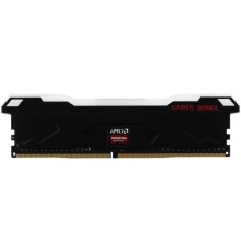 Оперативная память AMD Radeon DDR4 8Gb 2666Mhz Long DIMM 1.2V Heat Shield RGB Retail R7S48G2606U2S-RGB