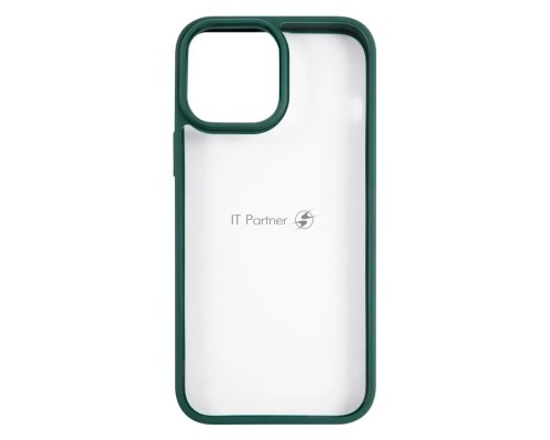 Чехол для Apple iPhone 13 Pro Max Usams US-BH771 прозрачный/зеленый (УТ000028123)