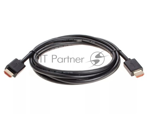 Кабель HDMI-19M --- HDMI-19M ver 2.0+3D/Ethernet ,2m Telecom <TCG215-2M>