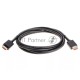 Кабель HDMI-19M --- HDMI-19M ver 2.0+3D/Ethernet ,2m Telecom <TCG215-2M>