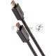 Кабель HDMI-19M --- HDMI-19M ver 2.0+3D/Ethernet ,2m Telecom <TCG215-2M>
