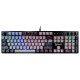 Клавиатура A4Tech Bloody B828N механическая черный/серый USB for gamer LED