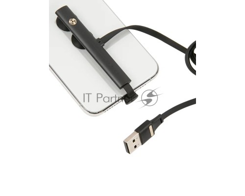 Кабель USAMS-U39 УТ000019993 USB Type-C-Lightning (m) 1м черный