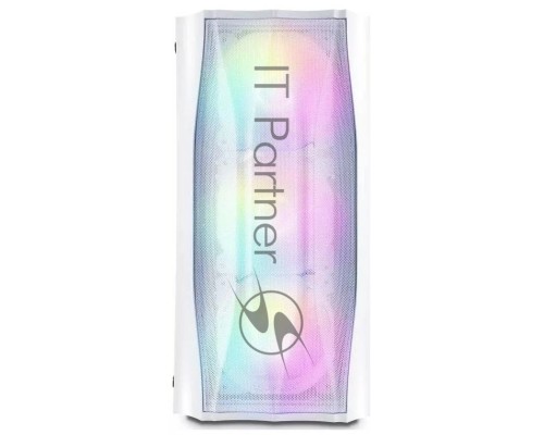 Компьютерный корпус 1STPLAYER FIREBASE X3-M White / mATX, TG / 4x120mm LED fans inc. / X3-M-WH-4F1-W