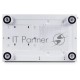 Компьютерный корпус 1STPLAYER FIREBASE X3-M White / mATX, TG / 4x120mm LED fans inc. / X3-M-WH-4F1-W