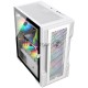 Компьютерный корпус 1STPLAYER TRILOBITE T3 White / mATX, TG / 4x 120mm LED fans inc. / T3-WH-4F1-W