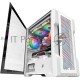 Компьютерный корпус 1STPLAYER TRILOBITE T3 White / mATX, TG / 4x 120mm LED fans inc. / T3-WH-4F1-W