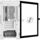 Компьютерный корпус 1STPLAYER TRILOBITE T3 White / mATX, TG / 4x 120mm LED fans inc. / T3-WH-4F1-W