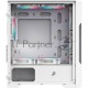 Компьютерный корпус 1STPLAYER TRILOBITE T3 White / mATX, TG / 4x 120mm LED fans inc. / T3-WH-4F1-W