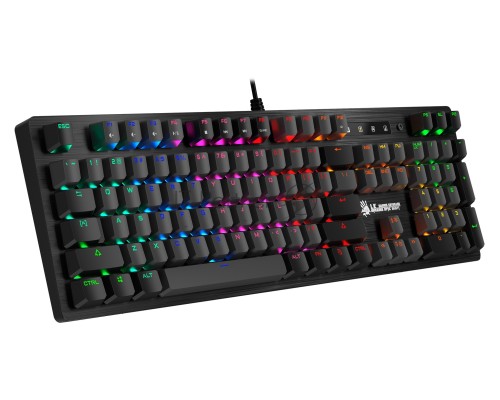 Клавиатура A4Tech Bloody B820R Dual Color механическая черный/серый USB for gamer LED