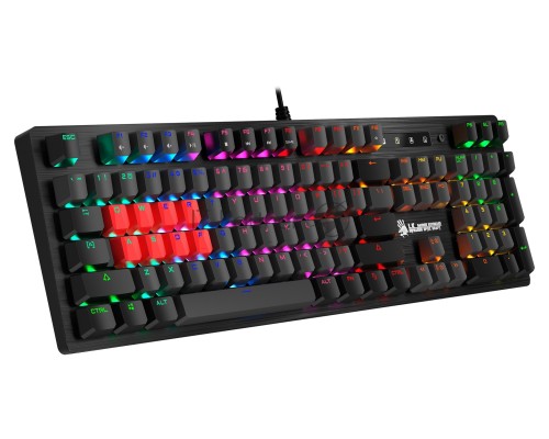 Клавиатура A4Tech Bloody B820R Dual Color механическая черный/серый USB for gamer LED