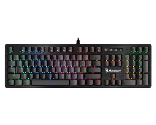 Клавиатура A4Tech Bloody B820R Dual Color механическая черный/серый USB for gamer LED