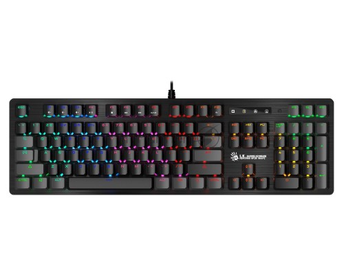 Клавиатура A4Tech Bloody B820R Dual Color механическая черный/серый USB for gamer LED