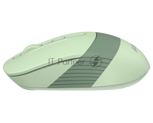 Мышь беспроводная A4Tech Fstyler FB10C зеленый, 2000 dpi, радиоканал, Bluetooth, USB, кнопки - 4