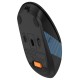 Мышь беспроводная A4Tech Fstyler FB10C черный/синий, 2000 dpi, радиоканал, Bluetooth, USB, кнопки - 4