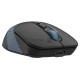 Мышь беспроводная A4Tech Fstyler FB10C черный/синий, 2000 dpi, радиоканал, Bluetooth, USB, кнопки - 4