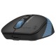 Мышь беспроводная A4Tech Fstyler FB10C черный/синий, 2000 dpi, радиоканал, Bluetooth, USB, кнопки - 4
